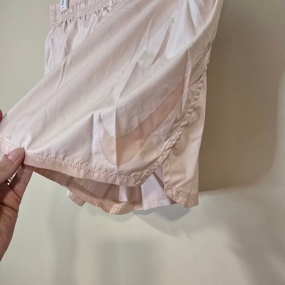 Women's Nike Pale Pink Lined Athletic Running Shorts | Size Large - Picture 5 of 11